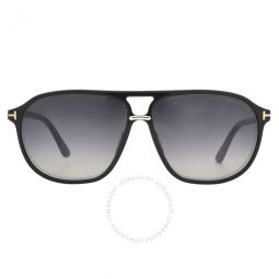 Bruce Smoke Gradient Navigator Mens Sunglasses