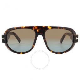 Blake Brown Gradient Pilot Mens Sunglasses