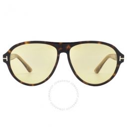 Quincy Yellow Photochromatic Pilot Mens Sunglasses