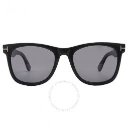 Kevyn Polarized Smoke Square Mens Sunglasses