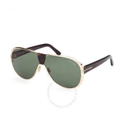 Vincenzo Green Mirror Pilot Mens Sunglasses