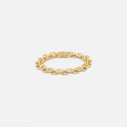 vintage bracelet gold 8.3 inch