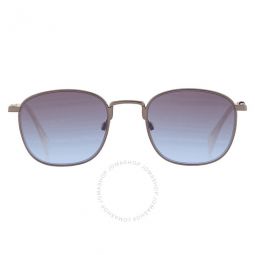 Grey Azure Square Mens Sunglasses