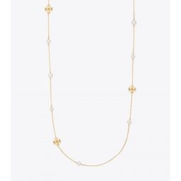 KIRA PEARL DELICATE LONG NECKLACE