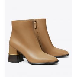 LEATHER ANKLE BOOT