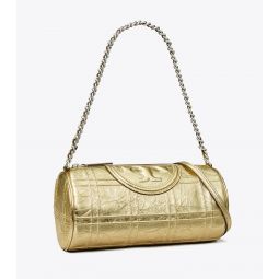 FLEMING METALLIC SOFT BARREL BAG