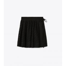 EMBROIDERED COTTON SKIRT