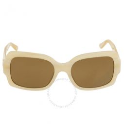 Brown Rectangular Ladies Sunglasses