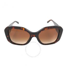 Brown Gradient Butterfly Ladies Sunglasses