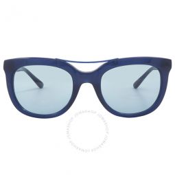 Light Blue Square Ladies Sunglasses