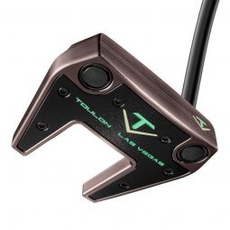 Toulon First Run Las Vegas Double Bend Putter 2024 - Black Shaft