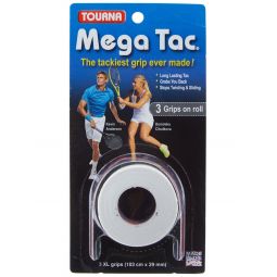 Tourna Grip Mega Tac Overgrip White