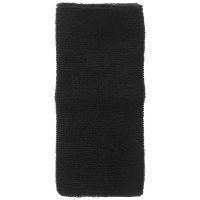 Tourna No Logo Wrist Towel - Single Black