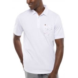 TravisMathew Splatter Pocket Golf Polo Shirt - ON SALE