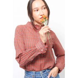 Breezy Blouse - Redford Plaid