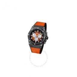 Ace Genesis Chronograph Quartz Orange Dial Mens Watch