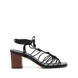 Leyna Mid Heel Sandal - Noir