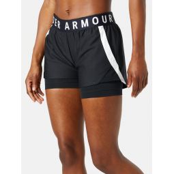 Under Armour Womens Core 2-in-1 Play It Up Short