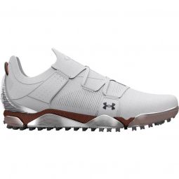 Under Armour UA HOVR Tour Spikeless Golf Shoes - Halo Gray/After Burn