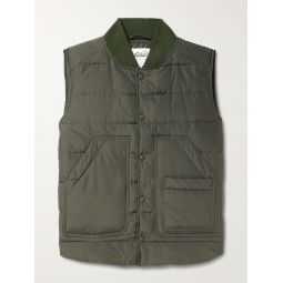 Quilted Padded Shell Down Gilet