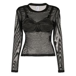 Womens Bullet Bra Top Woven