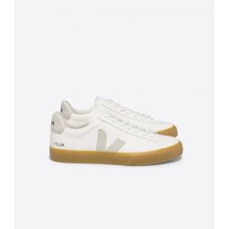 Campo Chromefree Sneakers with Gum Sole - Extra White/Natural