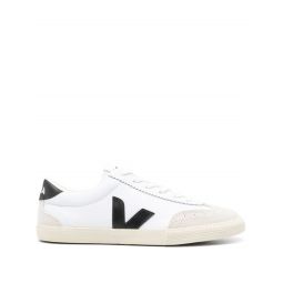 Volley Canvas Sneakers - White/Black