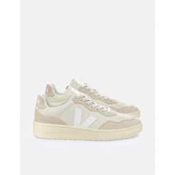 O T Leather Trainers Shoes - Pierre/White
