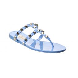 Womens Jelly Thong Sandals - Light Blue