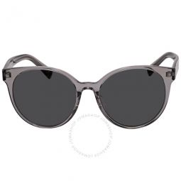 Dark Grey Round Ladies Sunglasses