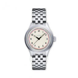 Meridian Manual Wind Hand Wind White Dial Mens Watch