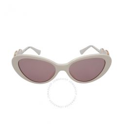 Light Violet Cat Eye Ladies Sunglasses
