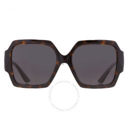 Dark Grey Square Ladies Sunglasses