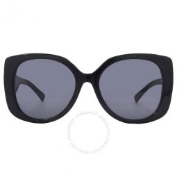 Dark Grey Butterfly Sunglasses