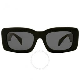 Dark Grey Rectangular Ladies Sunglasses