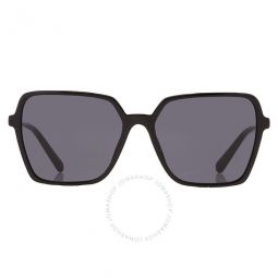 Dark Grey Square Mens Sunglasses