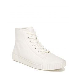 Linen Wolfe Sneakers - White