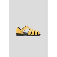 Womens Fisherman Sandals - Yellow