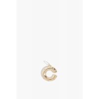 Sprinkle Initial C Pendant in 14k Yellow Gold