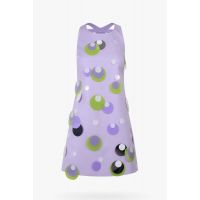 Large-Scale Payette Mini Dress - Lilac