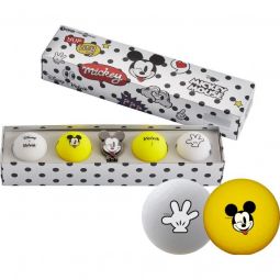 Volvik Vivid Disney 3.0 Golf Ball Gift Set - Mickey Mouse