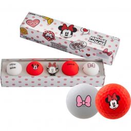 Volvik Vivid Disney 3.0 Golf Ball Gift Set - Minnie Mouse