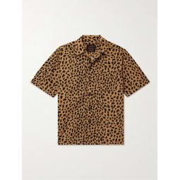 + Gramicci Convertible-Collar Leopard-Print Nylon Shirt