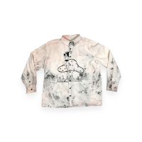 Mushroom Snoopy Button-Up - Pink