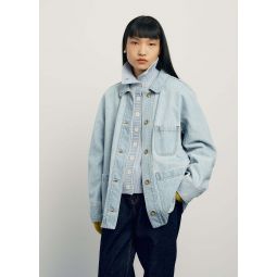 Denim Work Jacket - Blue Light Wash