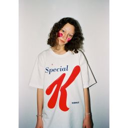 unisex WHOLE A Special K WHOLE top - White