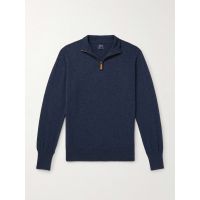 Oxton Cashmere Half-Zip Sweater