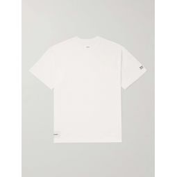 Appliqued Logo-Embroidered Cotton-Blend Jersey T-Shirt