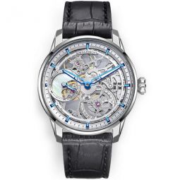 Paragon Pearl Silver Hand Wind Silver Dial Mens Watch