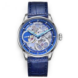 Paragon Damascus Hand Wind Blue Dial Mens Watch